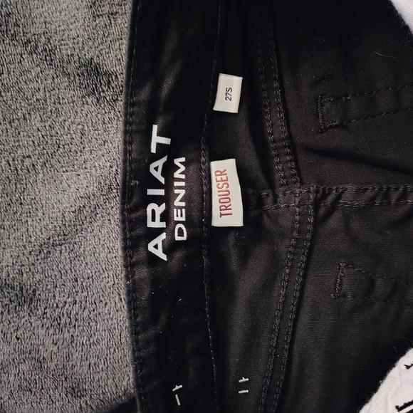 Ariat Black Denim Trouser - Picture 2 of 4